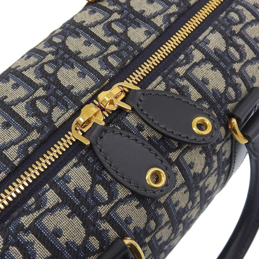 中古】Dior ディオール トロッター オブリーク 2WAYボストンバッグ25cm