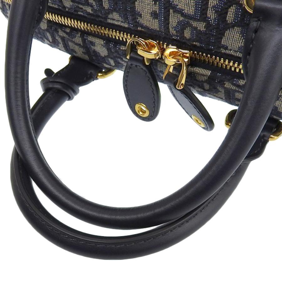 中古】Dior ディオール トロッター オブリーク 2WAYボストンバッグ25cm