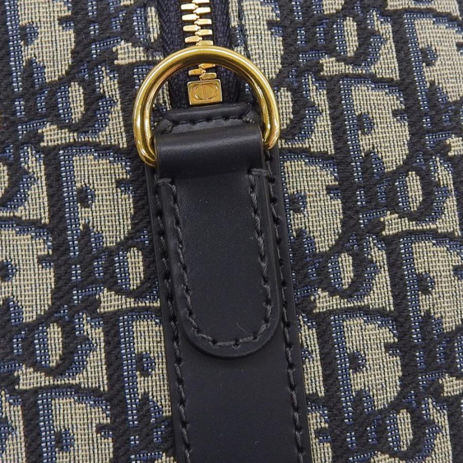 ディオール トロッター ボストンバッグ ショルダーバッグ 2WAY 中古】Dior ディオール トロッター オブリーク 2WAYボストンバッグ25cm