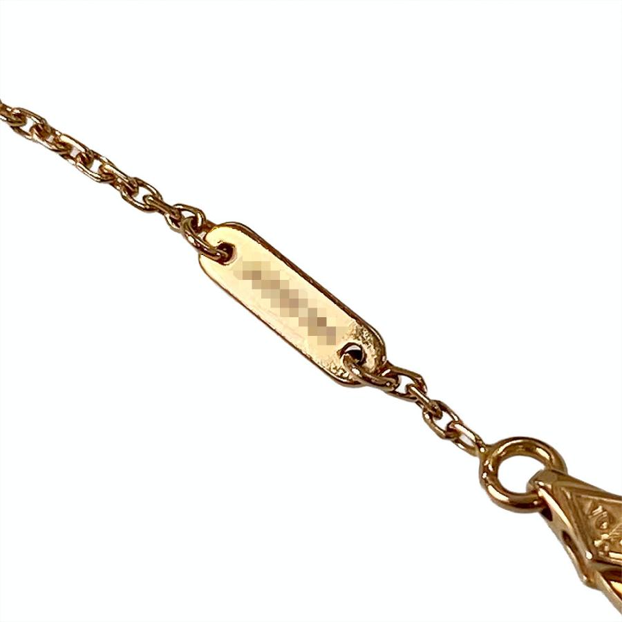 【中古】Van Cleef & Arpels ヴァンクリーフ＆アーペル スウィート アルハンブラ ブレスレット 750PG　カーネリアン【質屋】