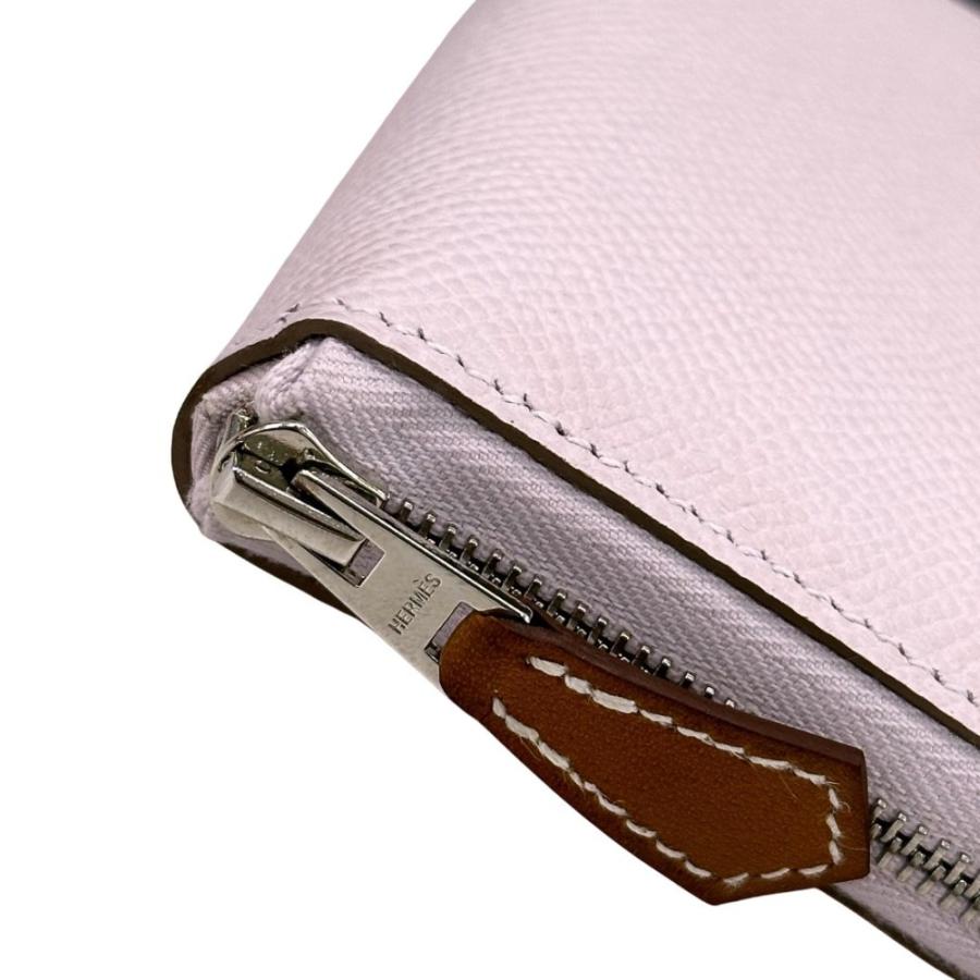 中古】HERMES エルメス エプソン アザップ コンパクト シルクイン 財布  