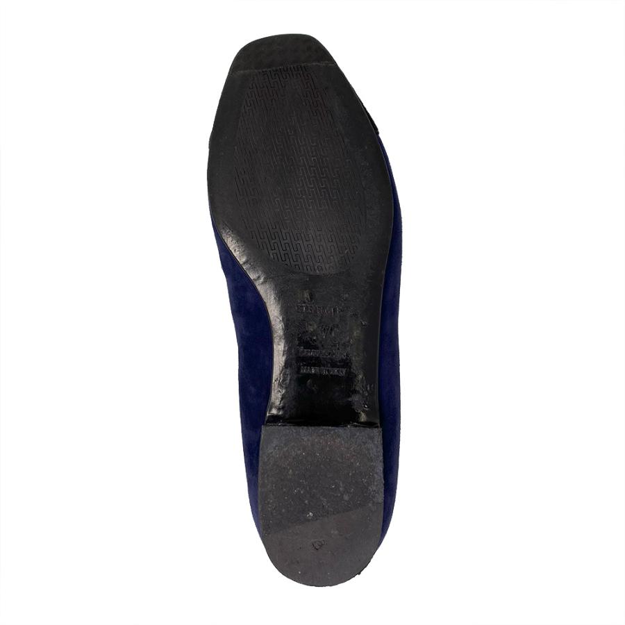 【中古】HERMES エルメス スウェード ドレスアップ シューズ size37 約24.0cm【質屋】【代引き手数料無料】_8