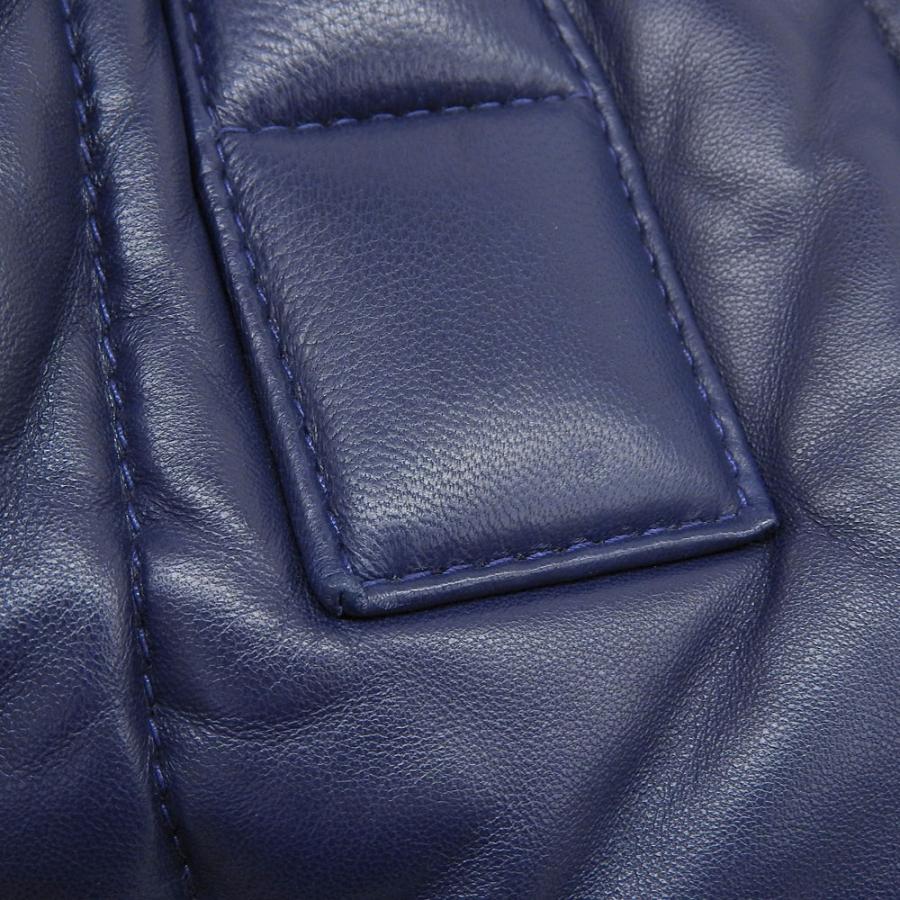 【中古】プラダ ナッパボンバー 2WAY トートバッグ トートバッグ レザー ネイビー PRADA【質屋】【代引き手数料無料】_5