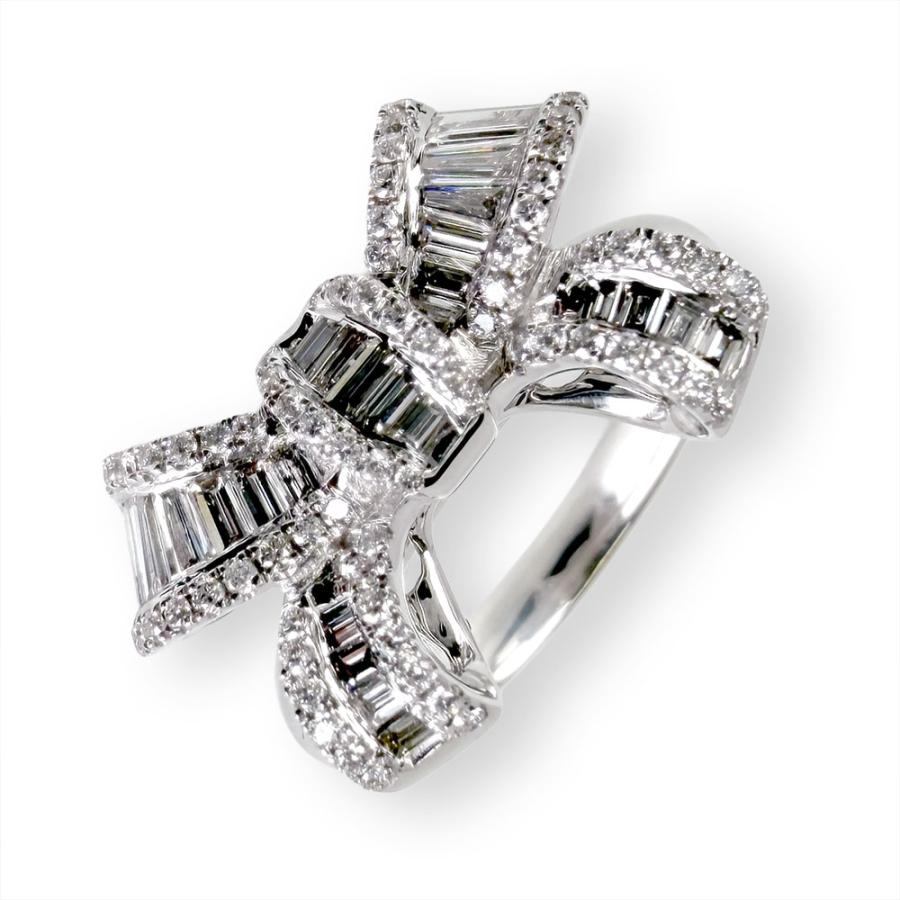 ポンテヴェキオ K18YG ダイヤモンド リング 0.22ct リボン 【公式通販】