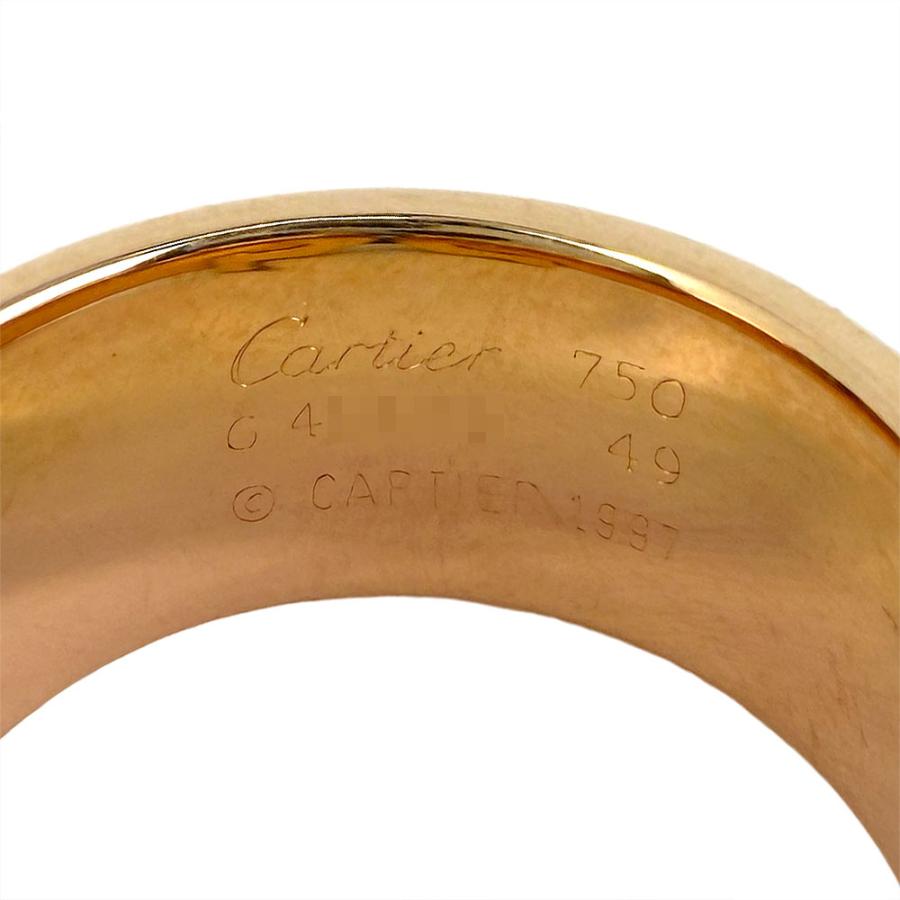Cartier（カルティエ） 【中古】 2C ダイヤ リング 指輪 750YG / 750WG