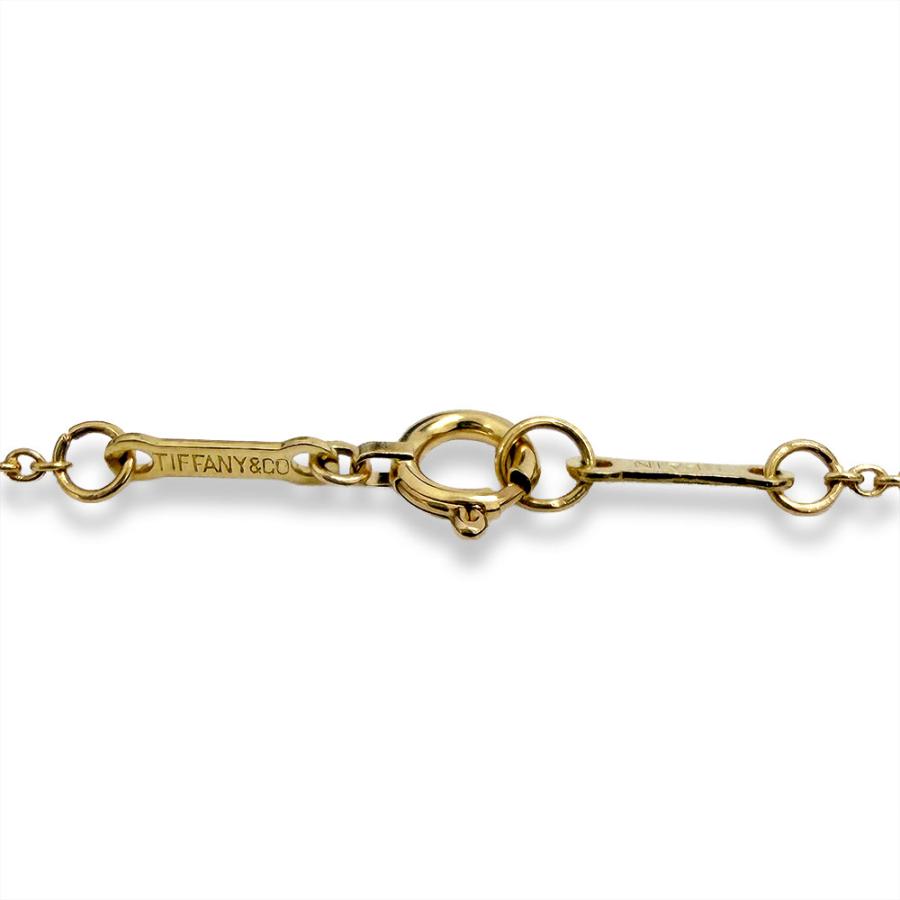 【中古】 ティファニー オープンハート ネックレス 750YG ゴールドカラー TIFFANY&Co.【質屋】【代引き手数料無料】_3