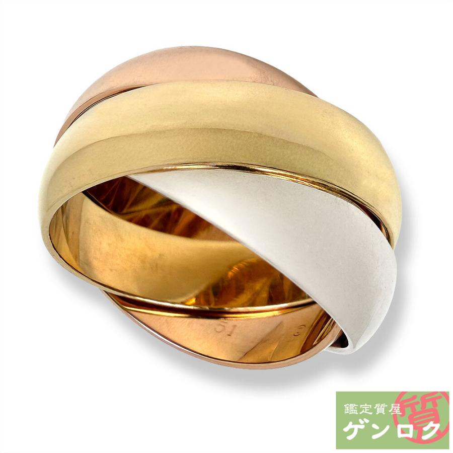 Cartier（カルティエ） 【中古】 トリニティ LM スリーカラー 3連 旧