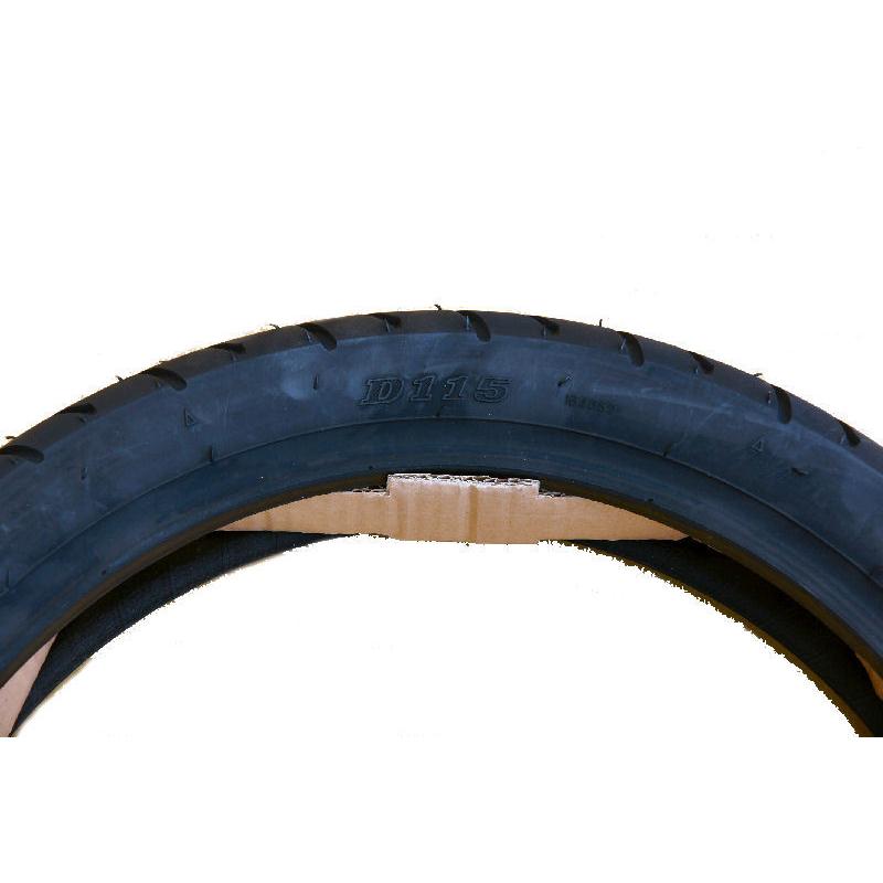 ダンロップ D115 80/90-14 チューブレスタイヤ ホンダDio 110やスズキ