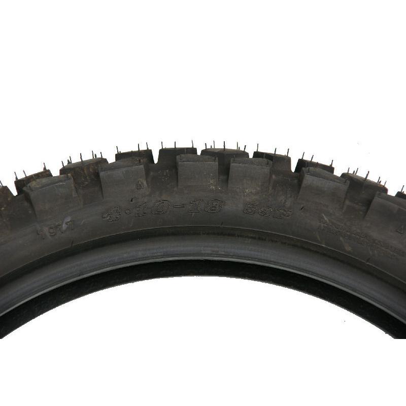 DUNLOP D605 4.10-18 59P チューブタイプ タイヤ XLR NX125 DT125R TS125R KLR250 スーパーシェルパ KLX230 KDX125SR KMX125 リア等に!|kobeauto|03