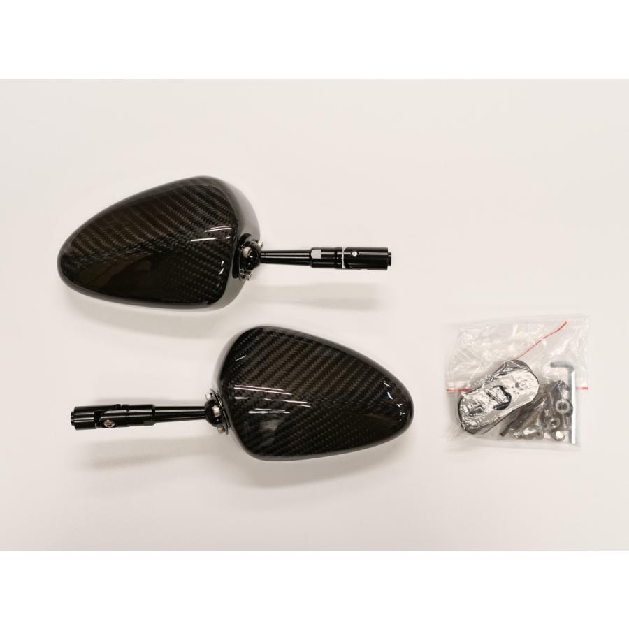 SIMOTA【バックミラー】カーボンファイバーミラー JR-1B3