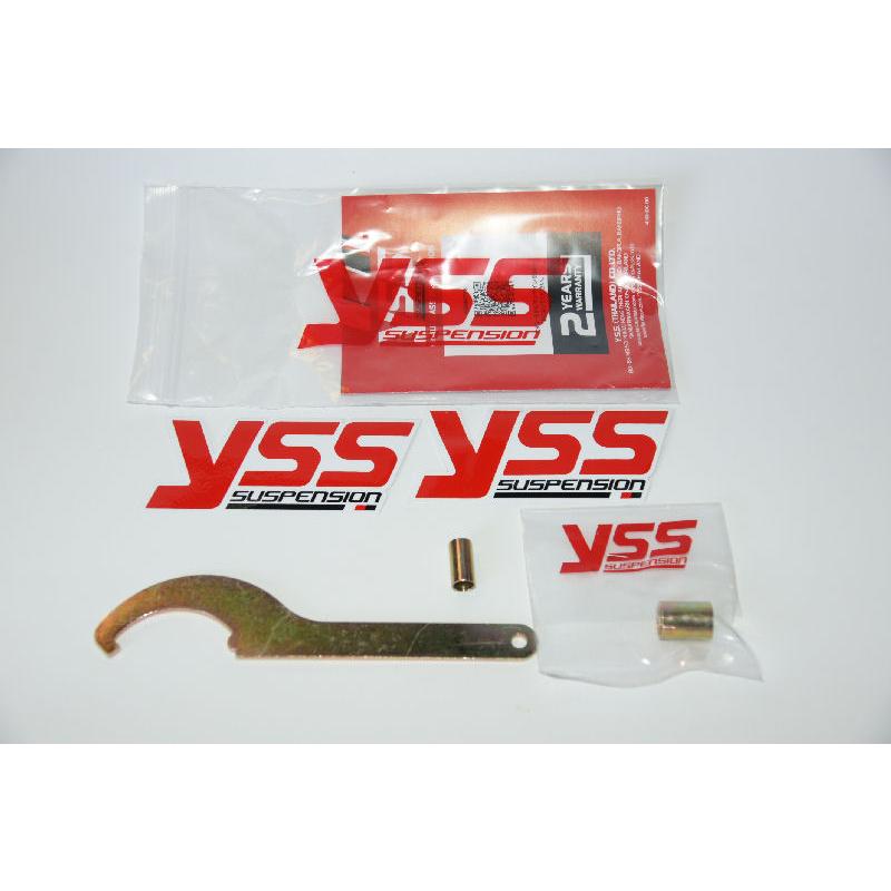 YSS サスペンション スズキ アドレスV100用 290mm BLACK OD220-290P-05