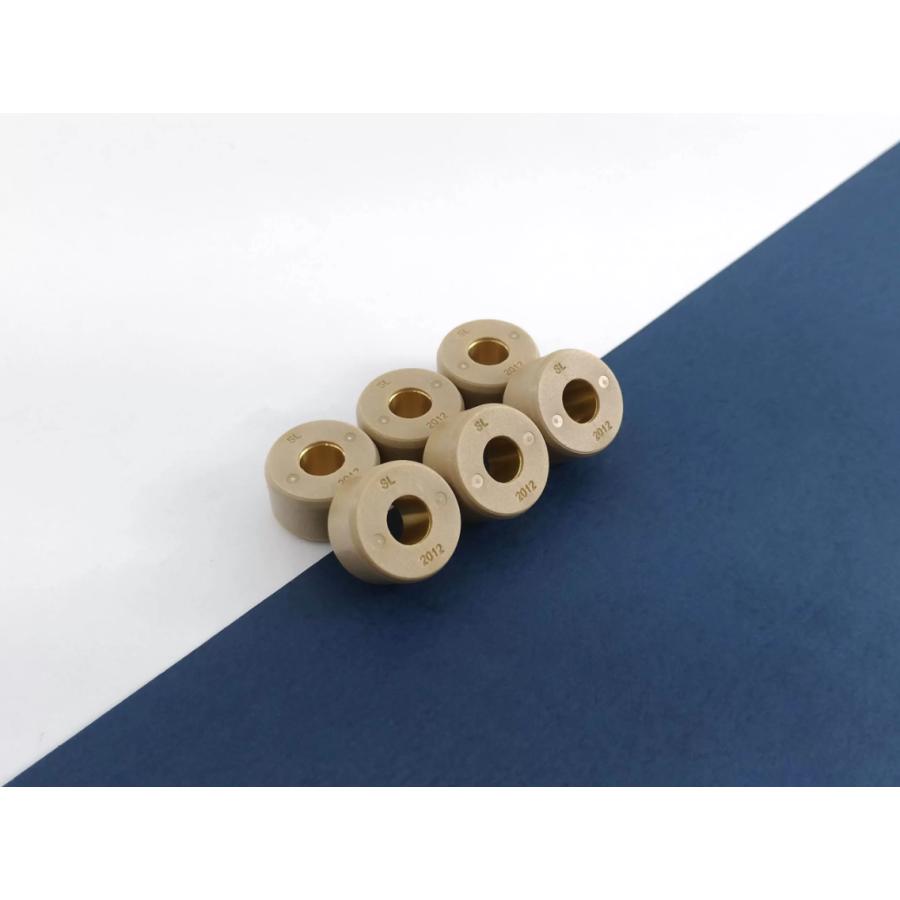 Dr.Pulley ドクタープーリー 丸型ウェイトローラー RR2012 20×12mm各重量 6個セット ヤマハ MBK マラグーティ ベネリ イタルジェット 対応 | 