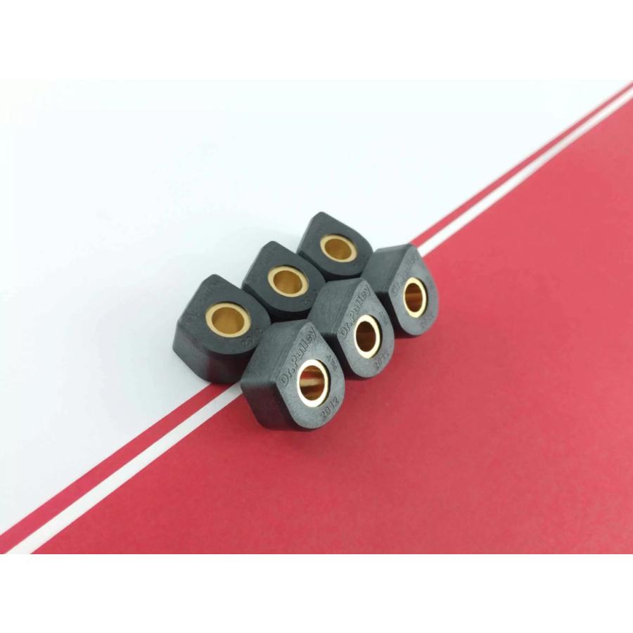 Dr.Pulley ドクタープーリー スライディングウェイトローラー φ20×12 6個セット YAMAHA シグナス BW'S125 マジェスティS SMAX155 マジェスティ250 台湾製 | 