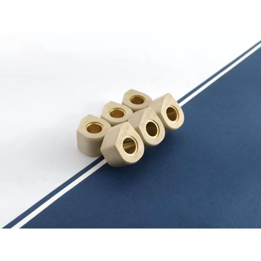 Dr.Pulley ドクタープーリー 異形ウェイトローラー φ20×15 6個セット HONDA PCX125 PCX150 SUZUKI アドレスV125対応 台湾製 | 