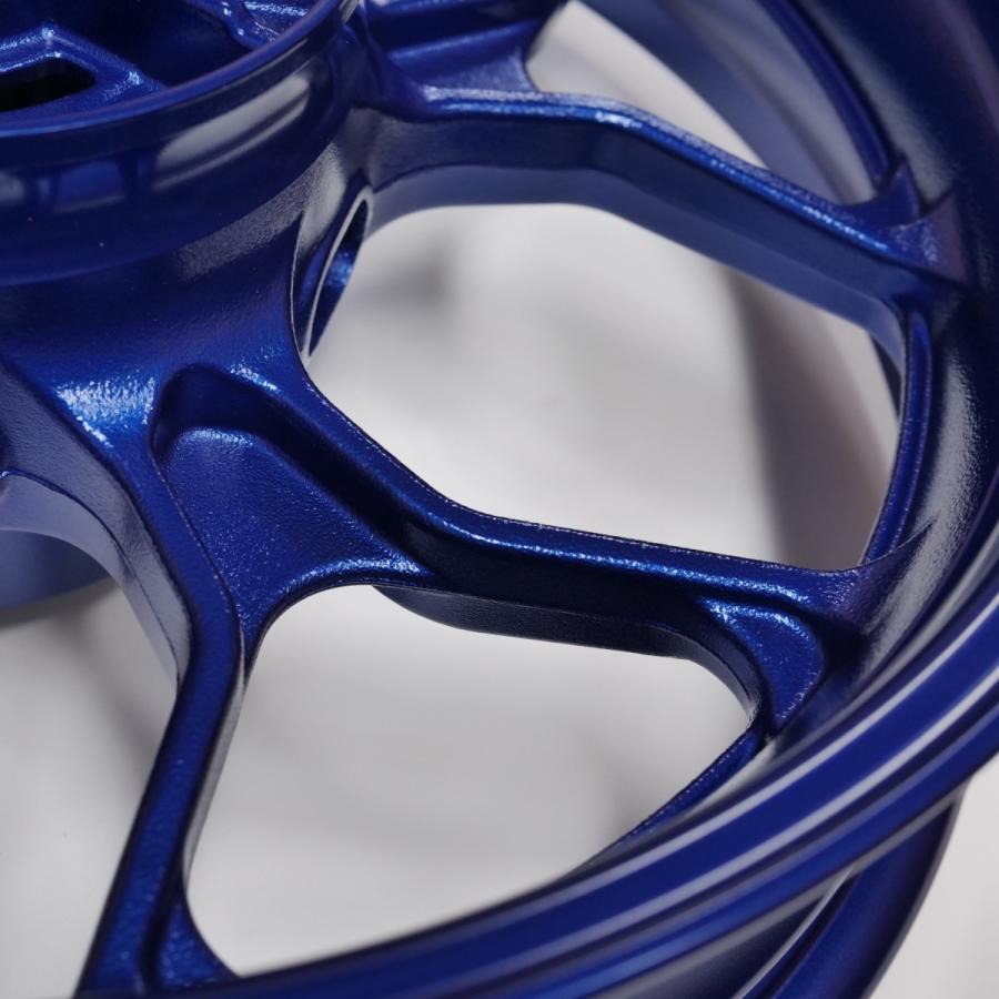 ヤマハ純正 YZF-R25/YZF-R3/MT-25/MT-03 前後ホイールセット ブルー