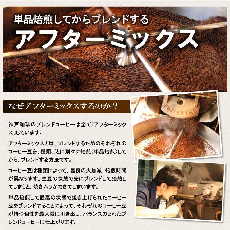 神戸珈琲物語 ブルーパック 炭火ハウスブレンド (紀州備長炭) 200g 10001200 |  | 06