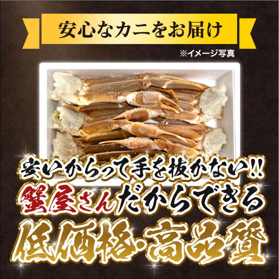 かに カニ 生 ズワイガニ 肩 脚 2kg ずわいがに ズワイ 蟹 16時まで 