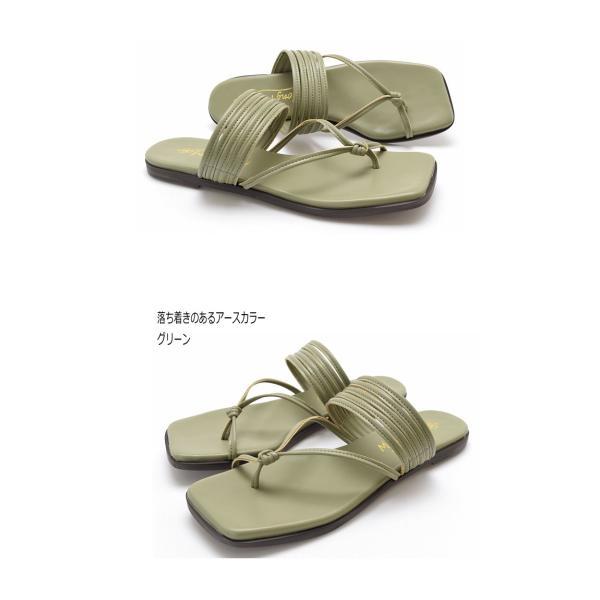 サンダル レディース ぺたんこ フラット 歩きやすい 履きやすい 痛くない ビーチサンダル トングサンダル つっかけ 夏 黒 #2202 |  | 08