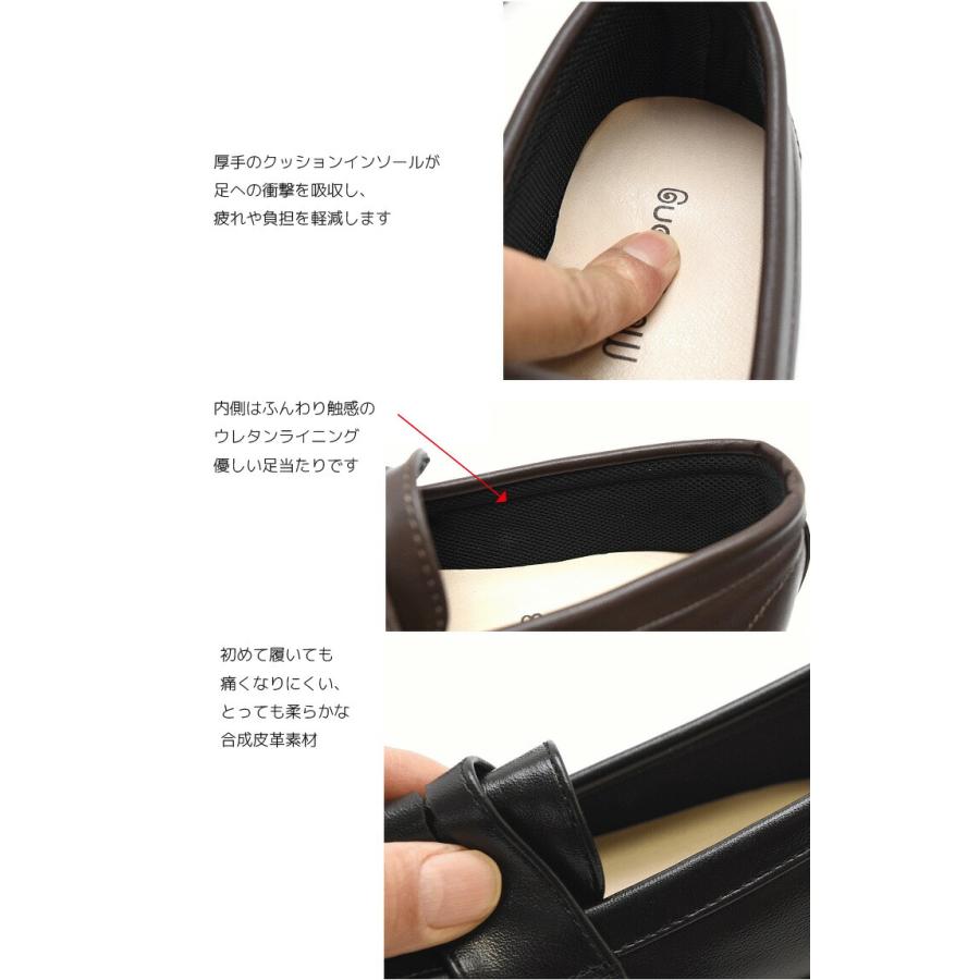 キッズ 子ども フォーマル シューズ  ローファー 入園式 卒園式 入学式 卒業式 女の子 男の子 靴 通学 歩きやすい 痛くない 黒 茶 ジュニア #375 |  | 06