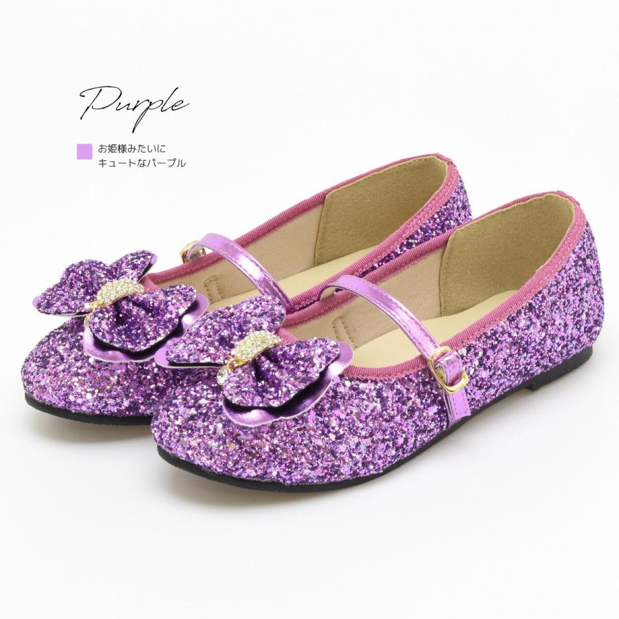 キッズ フォーマル ドレス シューズ 子供 靴 女の子 キラキラ ピアノ 発表会 結婚式 卒業式 入学式 ストラップ 黒 ピンク ブルー #5131 |  | 11