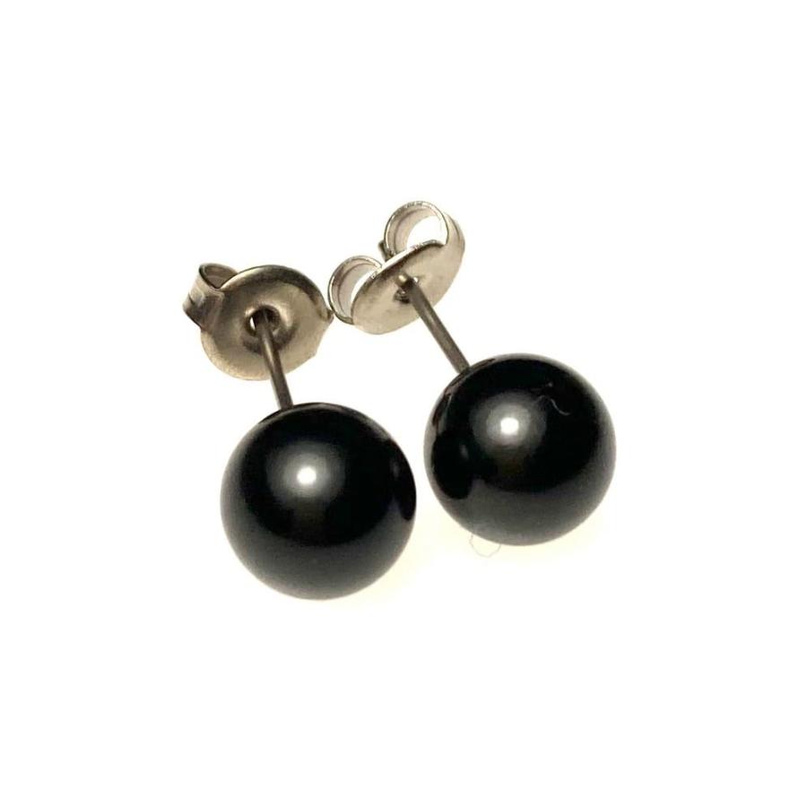 モーニングジュエリー ジェット チタンピアス 8mm : 神戸宝光堂Yahoo 