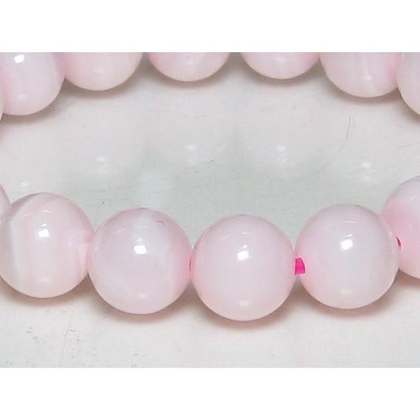 ピンクマンガンカルサイト 10mm ブレスレット 15cm 16.5cm 18cm ギフト