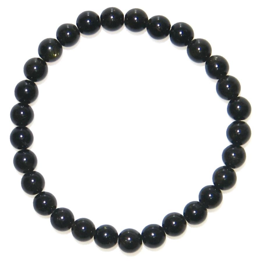 1点限り ダークグリーントルマリン 6mm ブレスレット 15cm 16.5cm 18cm 