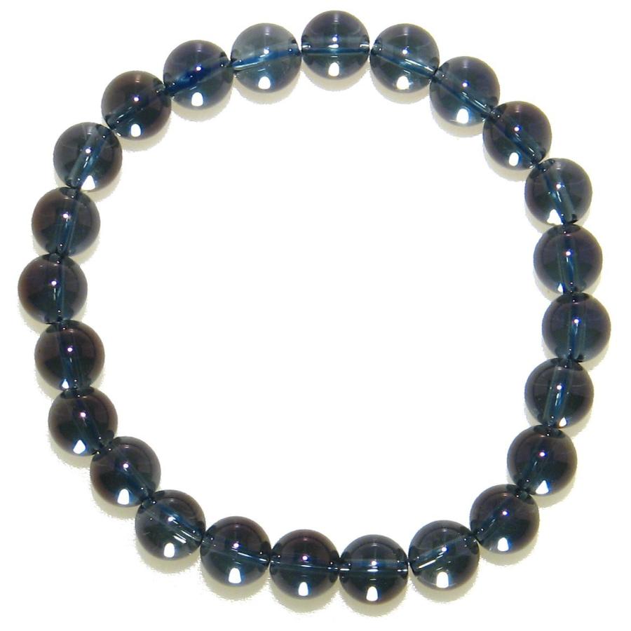 パープルフラッシュ アクアオーラ 8mm ブレスレット クォーツ 