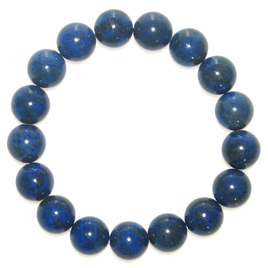 A ラピスラズリ 12mm 明るい瑠璃色 ブレスレット 16.5cm 18cm 20cm 22cm【12月 誕生石】パワーストーン メンズ レディース ジュエリー アクセサリー
