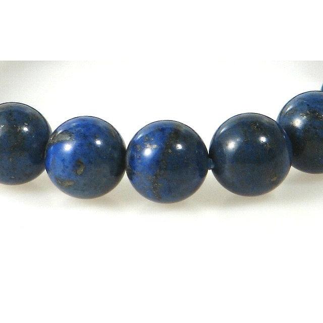 A ラピスラズリ 12mm 明るい瑠璃色 ブレスレット 16.5cm 18cm 20cm 22cm【12月 誕生石】パワーストーン メンズ レディース ジュエリー アクセサリー_2