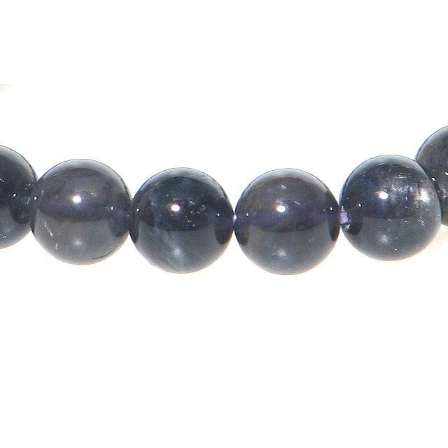 AAA キャッツアイ アイオライト 10mm ブレスレット 15cm 16.5cm 18cm 9 