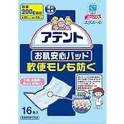 ポイント8倍相当 株式会社大王製紙 アテント お肌安心パッド 軟便モレも防ぐ 16枚×6個セット