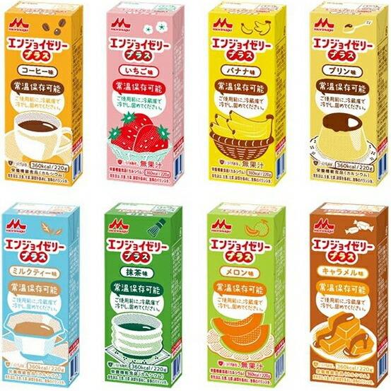 エンジョイゼリープラス いろいろセット 360kcal/220g×30個 (2種各6個+