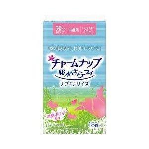 ポイント8倍相当 ユニ・チャーム チャームナップ中量用 18枚入 【北海道・沖縄は別途送料必要】｜kobekanken