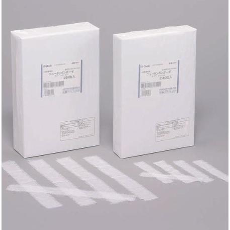 オオサキメディカル(株) ニュータンポンガーゼ 4cm×30cm 平 1280枚入 【一般医療機器】 （発送までに7〜10日かかります・ご注文後のキャンセルは出来ません）