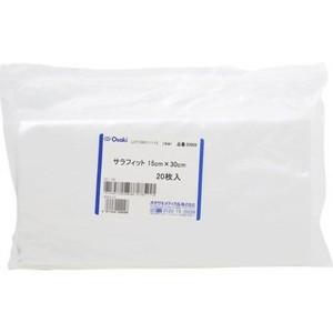 オオサキメディカル株式会社 『サラフィット(未滅菌) 60cm×60cm 3枚入』×6個セット （発送7〜10日かかります・ご注文後のキャンセル不可）