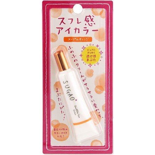 ロート製薬株式会社 SUGAO スフレ感アイカラー メープルオレンジ（7g） 【北海道・沖縄は別途送料必要】｜kobekanken