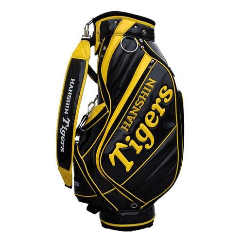 阪神タイガース ゴルフ グッズ エナメル キャディバッグ GOLF 阪神タイガース ゴルフ グッズ エナメル キャディバッグ GOLF