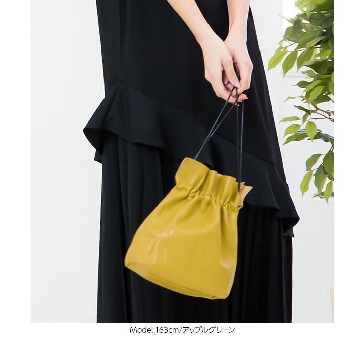 KOBE LETTUCE バッグインバッグ レディース ミニ巾着 バッグ