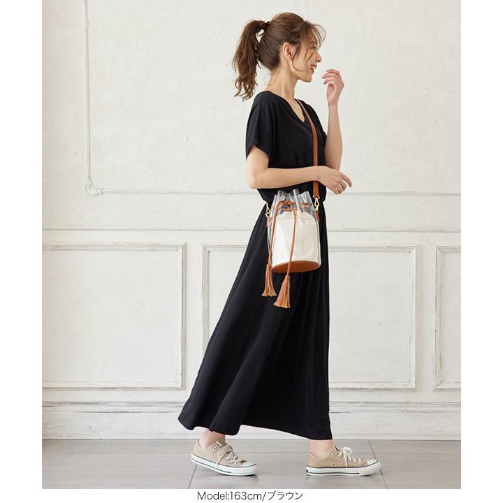 KOBE LETTUCE（神戸レタス） バッグ レディース クリアバッグ 夏 マチ