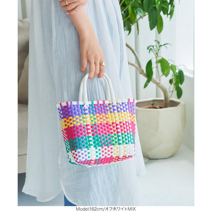 KOBE LETTUCE（神戸レタス） カゴバッグ レディース トート 40代 50代