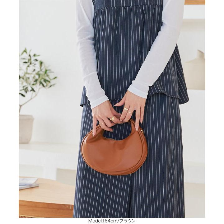 KOBE LETTUCE ショルダーバッグ ハーフムーン ハンドバッグ レディース