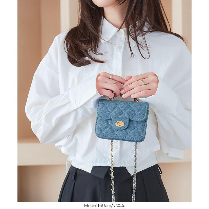 KOBE LETTUCE（神戸レタス） キルティング ミニチェーンバッグ