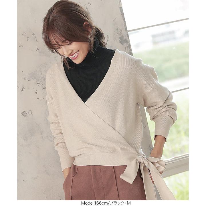ハイネック Vネック タートル クルーネック ニット トップス インナー