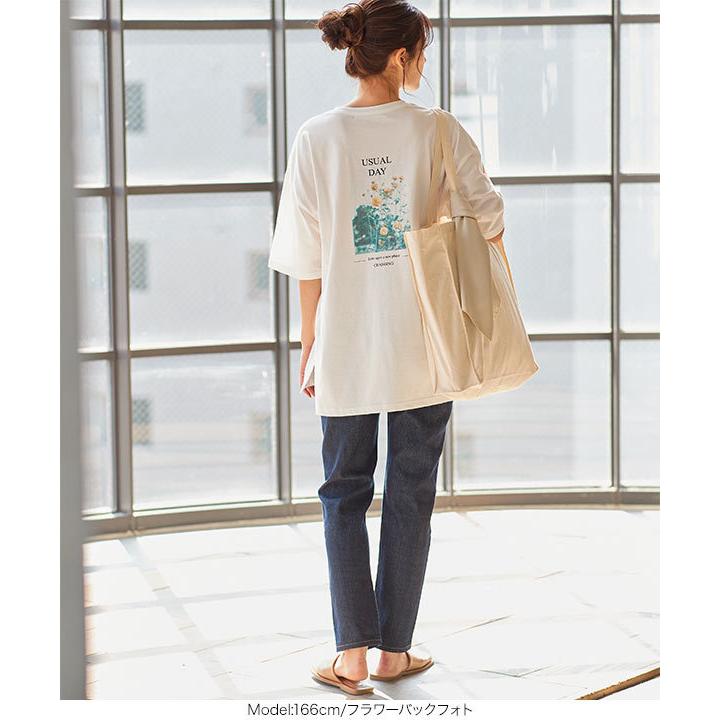 Tシャツ スカーフ キャンバストート 3点SET ビッグT ロゴT 綿100 フォトT シンプル ドット柄 大人 レディースC4598｜kobelettuce｜09