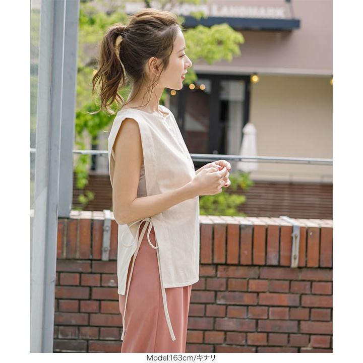 KOBE LETTUCE ブラウス レディース トップス リネン ノースリーブ