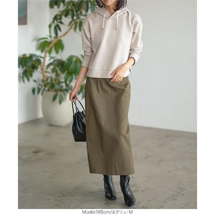 パーカー レディース フーディー 40代 50代 30代 トップス プルオーバー フード 秋 C4831 | KOBE LETTUCE | 16