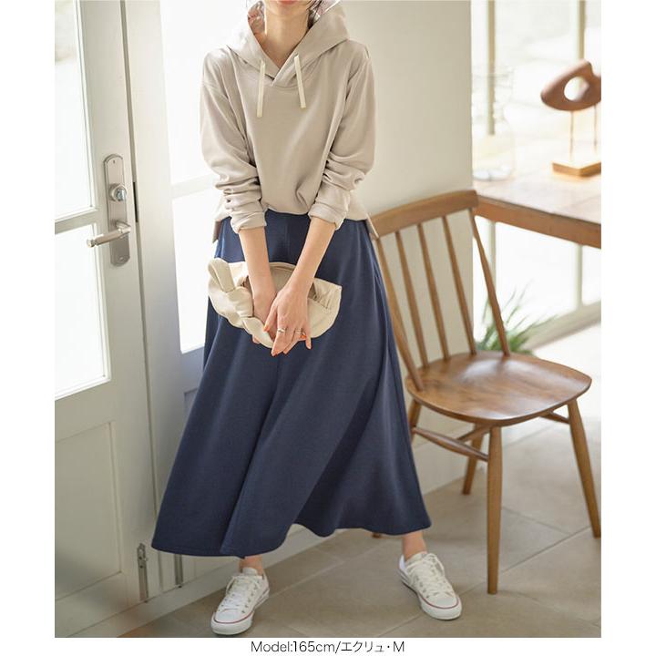 パーカー レディース フーディー 40代 50代 30代 トップス プルオーバー フード 秋 C4831 | KOBE LETTUCE | 10