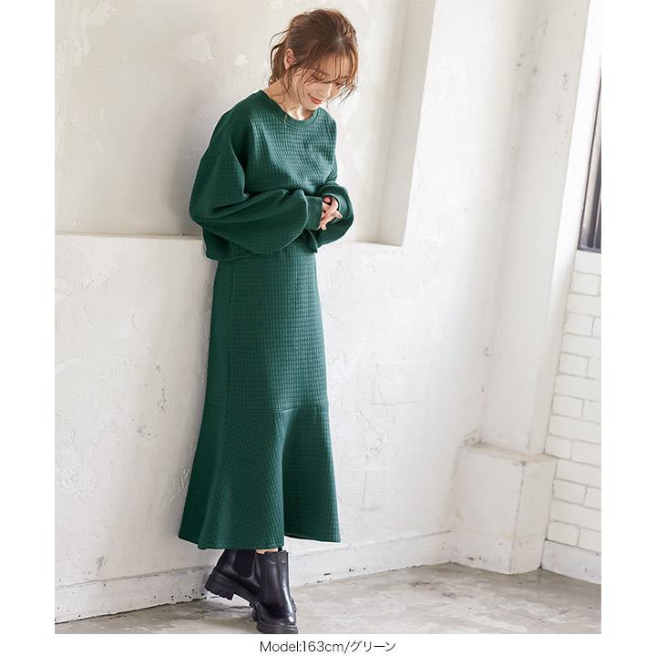 OPEN SESAME CLUB グリーン長袖トップス フリーサイズ OPEN SESAME CLUB グリーン長袖トップス フリーサイズ