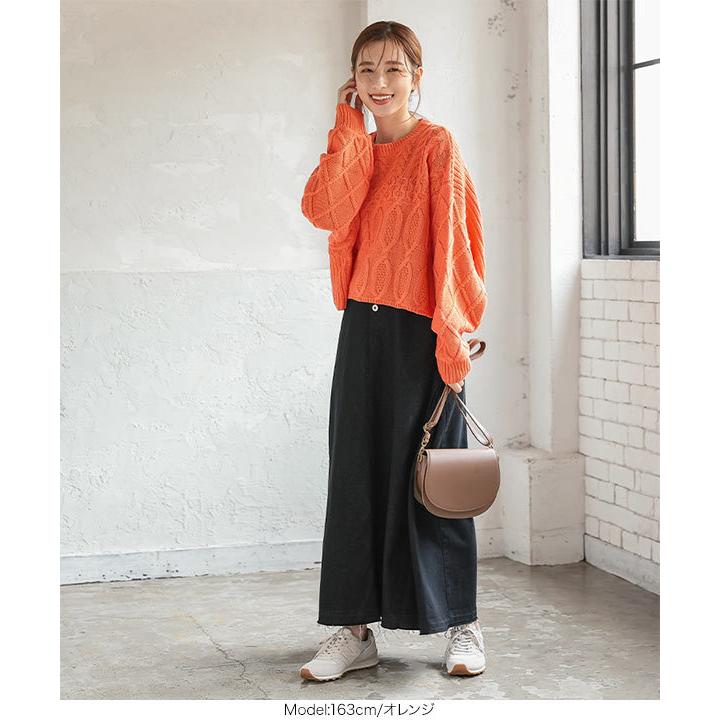 KOBE LETTUCE ニット プルオーバー レディース トップス 秋冬 長袖  